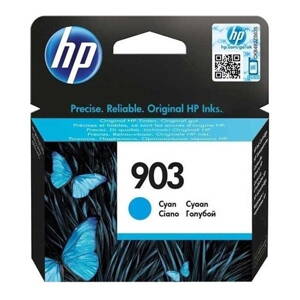 HP originál ink T6L87AE#301, HP 903, cyan, blister, 315str., 4ml, HP Officejet 6954,6962, azurová