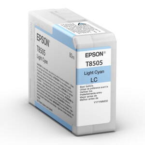 Epson originál ink C13T850500, light cyan, 80ml, Epson SureColor SC-P800, light cyan