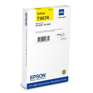 Epson originál ink C13T907440, T9074, XXL, yellow, 69ml, Epson WorkForce Pro WF-6090DW, žltá
