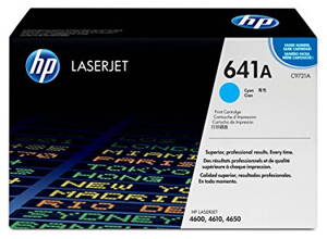 HP originálna tonerová náplň C9721A, 8000 listov, azurová