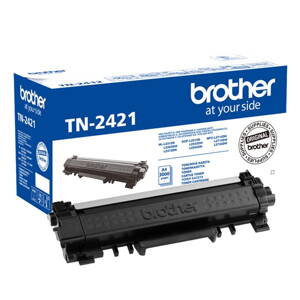 Brother originál toner TN2421, black, 3000str., Brother DCP-L2532DW, DCP-L2552DN, HL-L2312D, HL-L2352DW, O, čierna