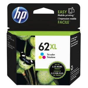 HP originál ink C2P07AE, HP 62XL, color, 415str., HP ENVY 5540 AIO, 5640 AIO, 7640 AIO, OJ 5740 AIO, farebná