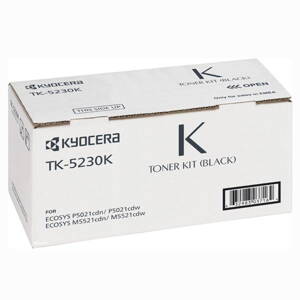 Kyocera originál toner TK-5230K, black, 2600str., 1T02R90NL0, Kyocera M5521cdn,M5521cdw, P5021cd,P5021cdw, O, čierna