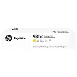 Originálna atramentová kazeta HP (No.981YC/yellow), žltá