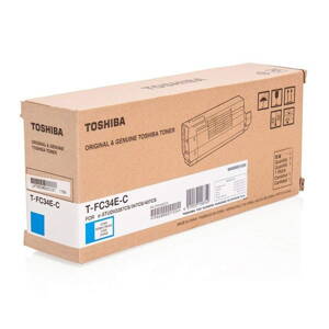 Toshiba originál toner T-FC34EC, cyan, 11500str., 6A000001524, Toshiba e-Studio 287, 347, 407, O, azurová