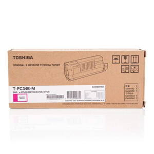 Toshiba originál toner T-FC34EM, magenta, 11500str., 6A000001533, Toshiba e-Studio 287, 347, 407, O, purpurová