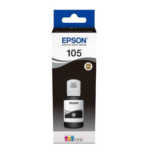 Epson originál ink C13T00Q140, 105, black, 140ml, Epson EcoTank ET-7700, ET-7750 Express Premium ET-7750, čierna