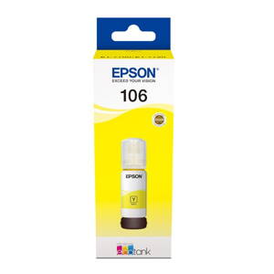 Epson originál ink C13T00R440, 106, yellow, 70ml, Epson EcoTank ET-7700, ET-7750 Express Premium ET-7750, žltá