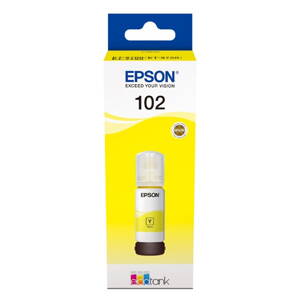 Epson originál ink C13T00S44A, 103, yellow, 65ml, Epson EcoTank L3151, L3150, L3111, L3110, žltá