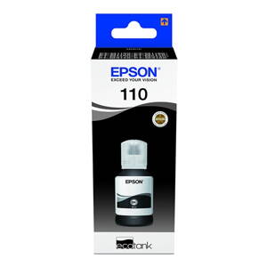Epson originál ink C13T03P14A, XL, black, Epson EcoTank M2140, M1100, M1120, čierna
