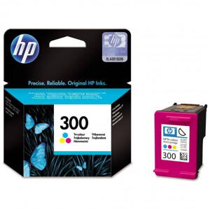 HP originál ink CC643EE, HP 300, color, 165str., 4ml, HP DeskJet D2560, F4280, F4500, farebná