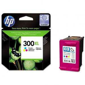 HP originál ink CC644EE, HP 300XL, color, 440str., 11ml, HP DeskJet D2560, F4280, F4500, farebná