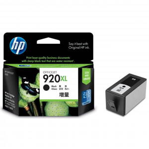 HP originál ink CD975AE, HP 920XL, black, 1200str., HP Officejet, čierna
