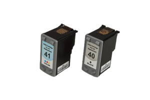 Canon renovovaná atramentová náplň 0615B043, PG40XL/CL41XL/BK+color/23ml+19ml  (MULTIPACK BULK), farebná