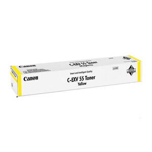 Canon originál toner CEXV55, yellow, 18000str., 2185C002, Canon IRA C256I,IF,IS,356I,IF,P,IR-C256I,IS,356I,P, O, žltá