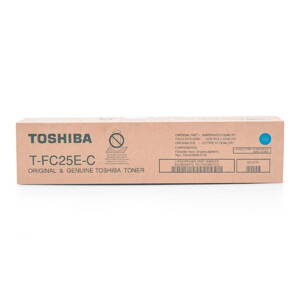 Toshiba originál toner TFC25EC, cyan, 26800str., 6AJ00000072, Toshiba e-Studio 2040c, 2540c, 3040c, 3540c, 4540c, O, azurová