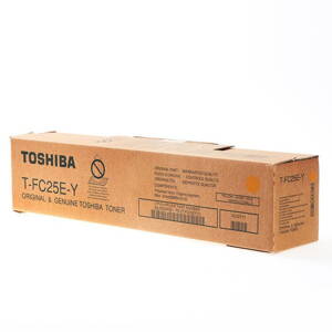 Toshiba originál toner TFC25EY, yellow, 26800str., 6AJ00000081, Toshiba e-Studio 2040c, 2540c, 3040c, 3540c, 4540c, O, žltá
