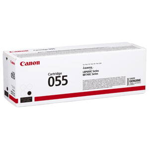 Canon originál toner 055, black, 2300str., 3016C002, Canon MF742Cdw, MF744Cdw, MF746Cx, LBP663Cdw, LBP664Cx, O, čierna
