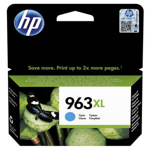 HP originál ink 3JA27AE#301, HP 963XL, cyan, blister, 1600str., 22.92ml, high capacity, HP Officejet Pro 9012, 9014, 9015, 9016, 9, azurová