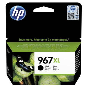 HP originál ink 3JA30AE#301, HP 963XL, black, blister, 2000str., 48ml, high capacity, HP Officejet Pro 9012, 9014, 9015, 9016, 901, čierna
