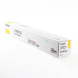 Canon originál toner CEXV52, yellow, 66500str., 1001C002, Canon IRC7565i, IRC7570i, IRC7580i, O, žltá