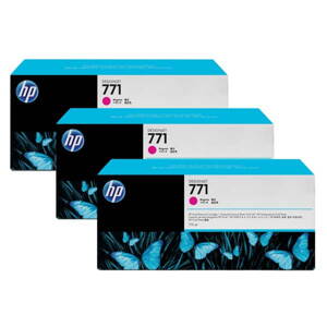 HP originál ink CR252A, magenta, 3x775ml, HP 771, HP 3-Pack, Designjet Z6200, purpurová