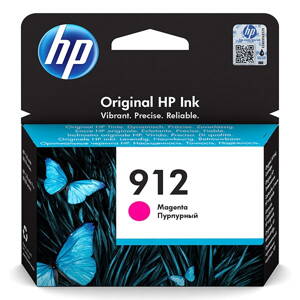 HP originál ink 3YL78AE, HP 912, magenta, 315str., high capacity, HP Officejet 8012, 8013, 8014, 8015 OJ Pro 8020, purpurová