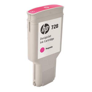 HP originál ink F9K16A, HP 728, magenta, 300ml, HP DesignJet T730, T830, purpurová