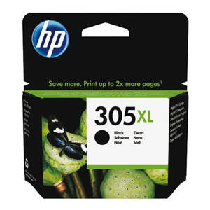 HP originál ink 3YM62AE, black, 240str., HP 305XL, High yield, HP DeskJet 2300, 2710, 2720, Plus 4100, čierna
