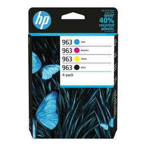 HP originál ink 6ZC70AE#301, HP 963, CMYK, blister, HP 4-pack Officejet Pro 9010, 9012, 9014, 9015, 9016, 9019