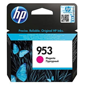 HP originál ink F6U13AE, magenta, 700str., 10ml, HP 953, HP OJ Pro 8218,8710,8720,8740, purpurová