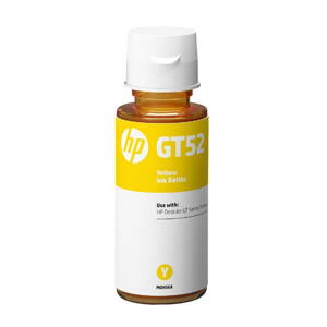 HP originál ink bottle M0H56AE, HP GT52, yellow, 8000str., 70ml, HP DeskJet GT serie, Cronos, žltá