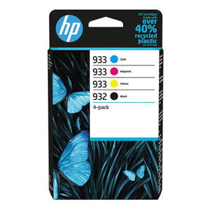 HP originál ink 6ZC71AE, HP 932/933, CMYK, multipack, HP Officejet 6600, 6700, 7110, 7510, 7610, 7612