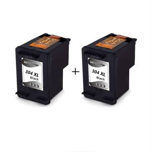 HP renovovaná atramentová náplň N9K08AE, no.304XL BK/2x20ml/2x1000 pages  (DUALPACK BULK), čierna