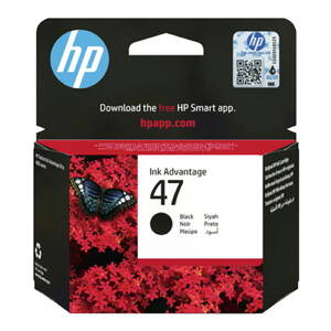 HP originál ink 6ZD21AE, HP 47, black, HP DeskJet Ink Advantage 4800, čierna