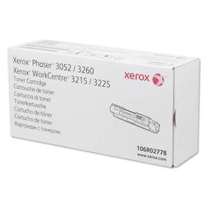 Xerox originál toner 106R02778, black, 3000str., Xerox Phaser 3052,3260, WorkCentre 3215,3225, O, čierna