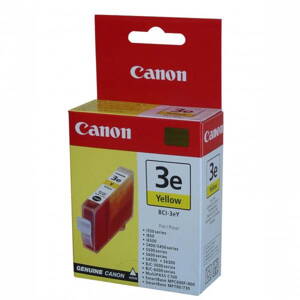 Canon originál ink BCI3eY, yellow, 280str., 4482A002, Canon BJ-C3000, 6000, 6100, S400, 450, C100, MP700, žltá