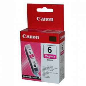 Canon originál ink BCI6M, magenta, 13 4707A002, Canon S800, 820, 820D, 830D, 900, 9000, i950, purpurová