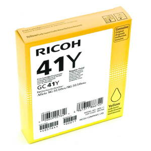Ricoh originál gélová náplň 405764, yellow, 2200str., GC41HY, Ricoh AFICIO SG 3100, SG 3110DN, 3110DNW, žltá