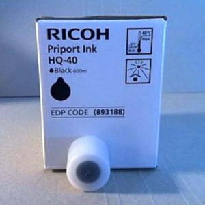 Ricoh originál ink 817225, black, 600 Ricoh JP4500, JP4550, čierna