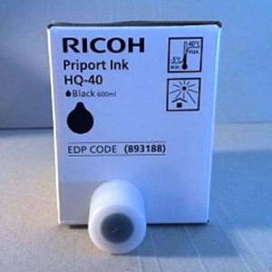 Ricoh originál ink 817225, black, 600 Ricoh JP4500, JP4550, čierna