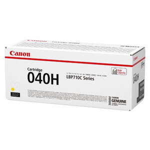 Canon originál toner 040H, yellow, 10000str., 0455C001, 0455C002, high capacity, Canon imageCLASS LBP712Cdn,i-SENSYS LBP710Cx, LBP