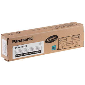 Panasonic originál toner KX-FAT472X, black, 2000str., Panasonic KX-MB2120, KX-MB2130, KX-MB2170, O, čierna