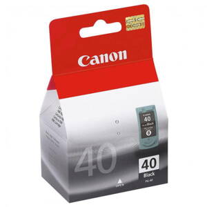 Canon originál ink PG40, black, blister s ochranou, 490str., 16ml, 0615B042, 0615B006, Canon iP1600, 2200, MP150, 170, 450, čierna