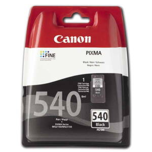 Canon originál ink PG540, black, blister s ochranou, 180str., 5225B004, Canon Pixma MG2150, 3150, čierna