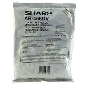 Sharp originál developer AR-455DV, black, 100000str., Sharp AR-M351,AR-M451, AR-M351U,AR-M351UN,AR-M451U, O, čierna