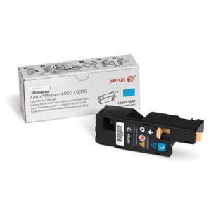 Xerox originál toner 106R01631, cyan, 1000str., východná Európa, Xerox Phaser 6000, 6010, O, azurová