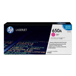 HP originál toner CE273A, magenta, 15000str., HP 650A, HP LaserJet CP5525n, CP5525dn, CP5525xh, O, purpurová