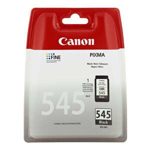 Canon originál ink PG-545, black, blister s ochranou, 180str., 8287B004, Canon Pixma MG2450, 2550, čierna