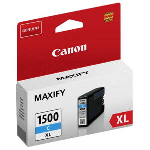 Canon originál ink PGI 1500XL, cyan, 12ml, 9193B001, high capacity, Canon MAXIFY MB2050, MB2350, azurová